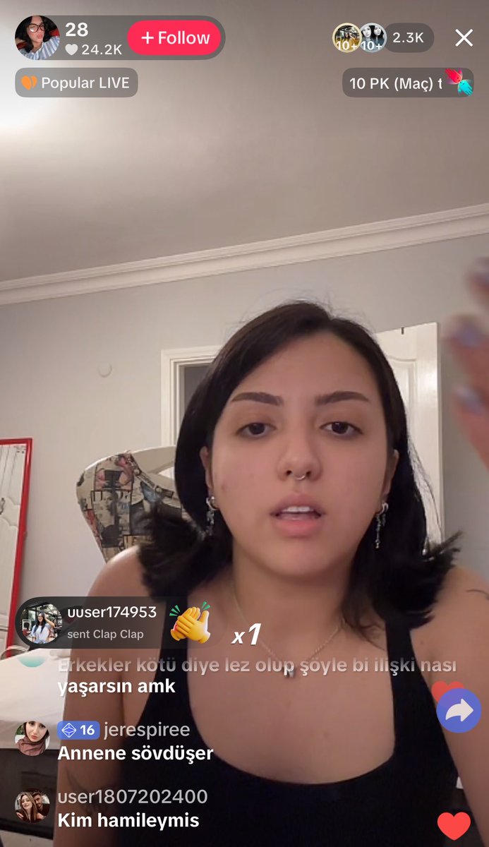 sham1rain's tweet photo. tiktokta noluyo aq kahkaha https://t.co/HN0CgwQdHN