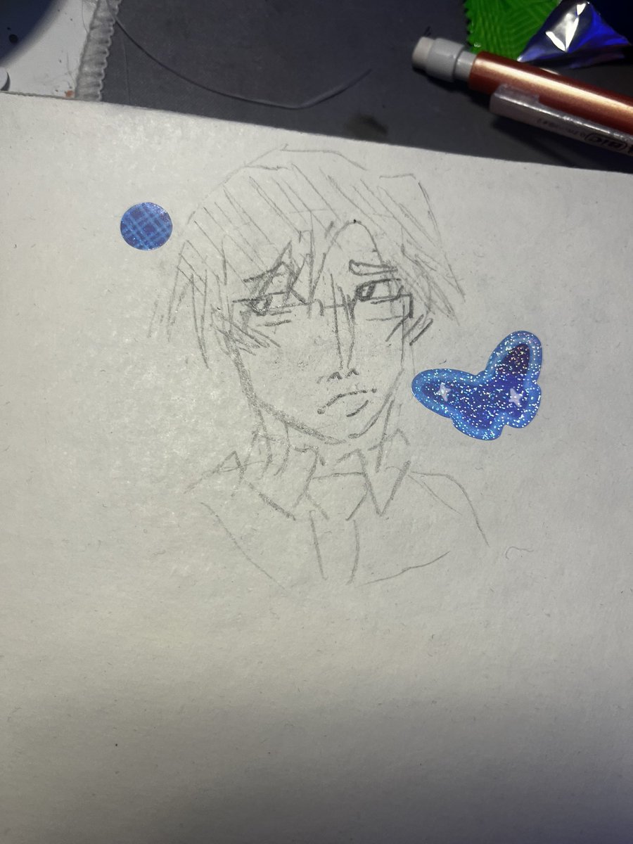 battyrexica's tweet photo. Its really rushed but tiny iida sketch for oomfie @Ollie_onpawzz https://t.co/zZruf3QdWJ