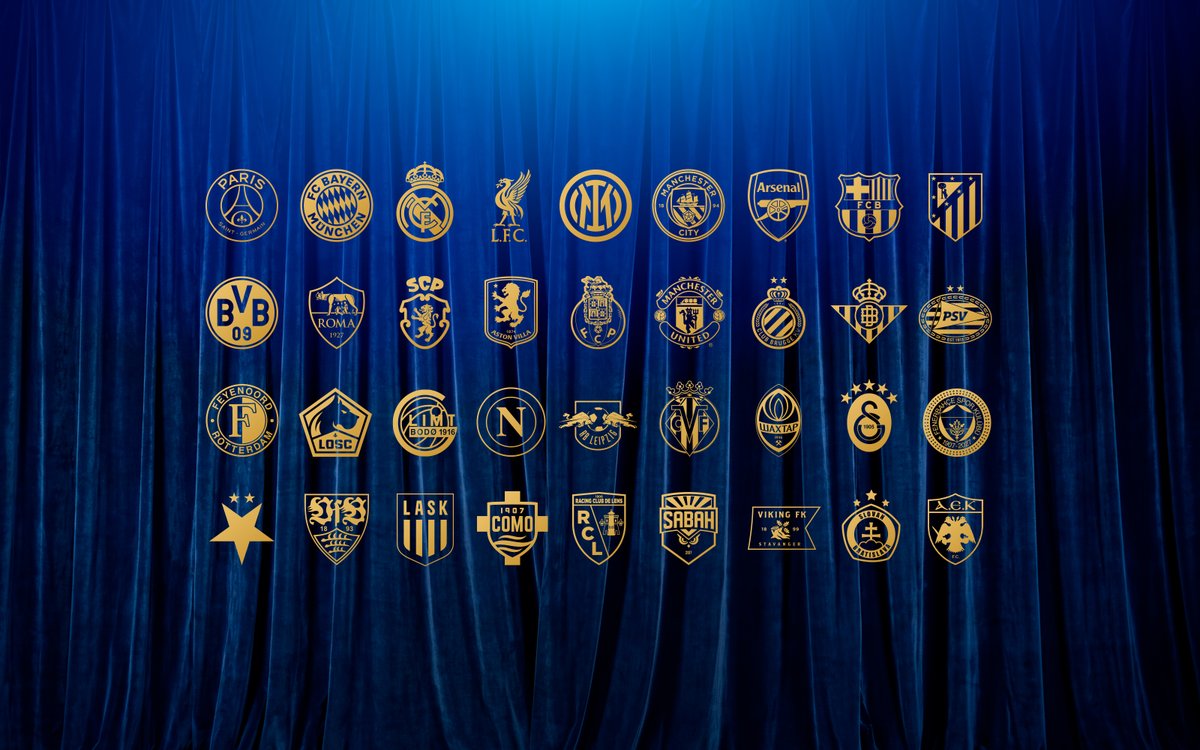 FCBarcelona_es's tweet photo. ¡Nuestros posibles rivales en la Champions League! 👀🏆 https://t.co/wJg9UMGzsC