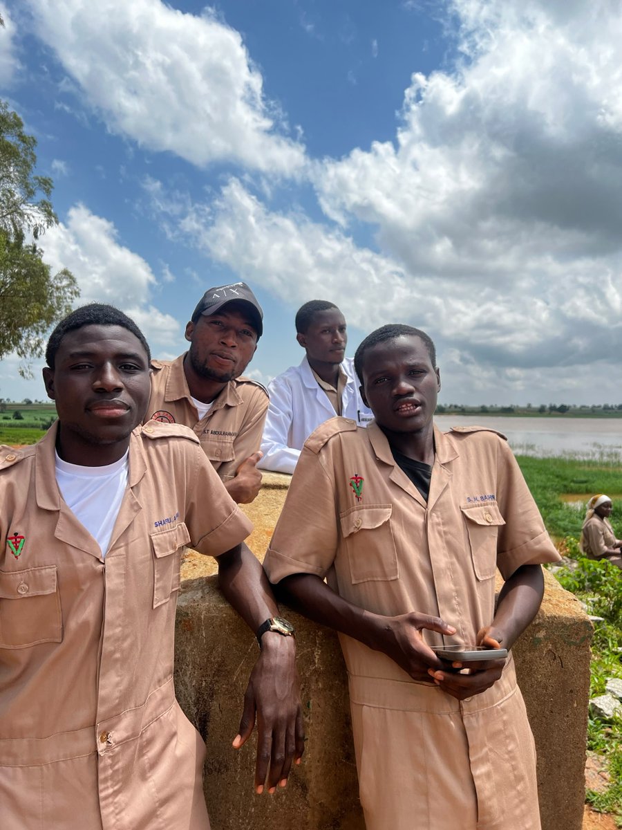 mubash113's tweet photo. As part of our clinic rotation (600-level Vet. Med.), we paid a visit to A. B. U. Zaria Farm, Shika.

We learned about construction of dips and the proper dipping of ruminants. The day concluded with a tour of the farm dam.

Grateful for the opportunity to learn from the field... https://t.co/UrRDUsvfLg