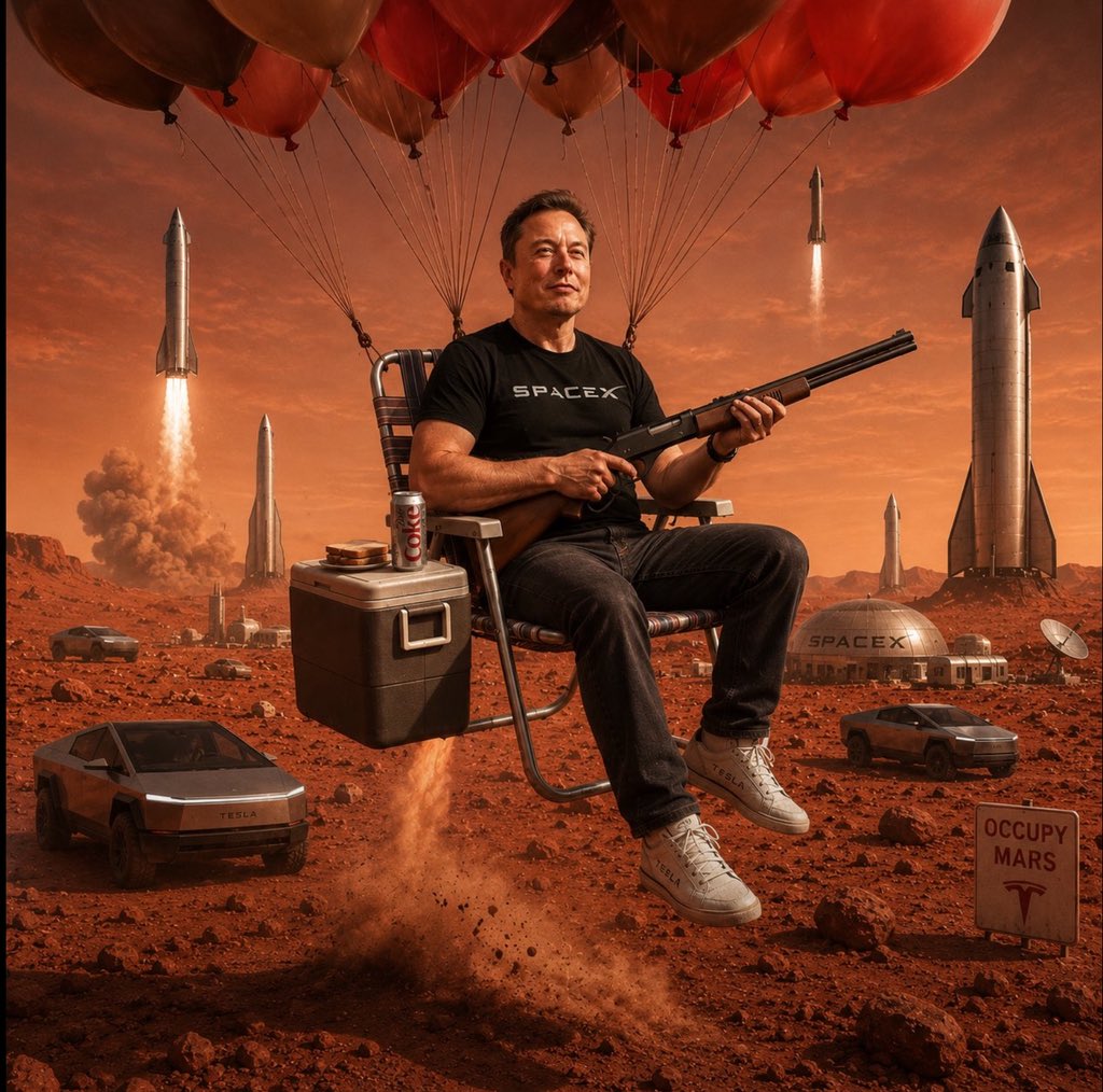 Honest_takes3's tweet photo. How would you feel if Elon Musk offered you a trip to space on one of his rockets?

Would you accept the offer? 

Yes 
No https://t.co/CXBF7PnBUB