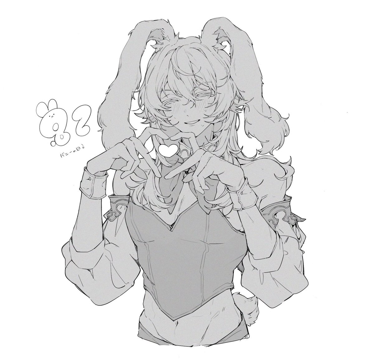 koori_ppo's tweet photo. バニーの日風味🐰大遅刻〜！ https://t.co/dVqfJWZRGN