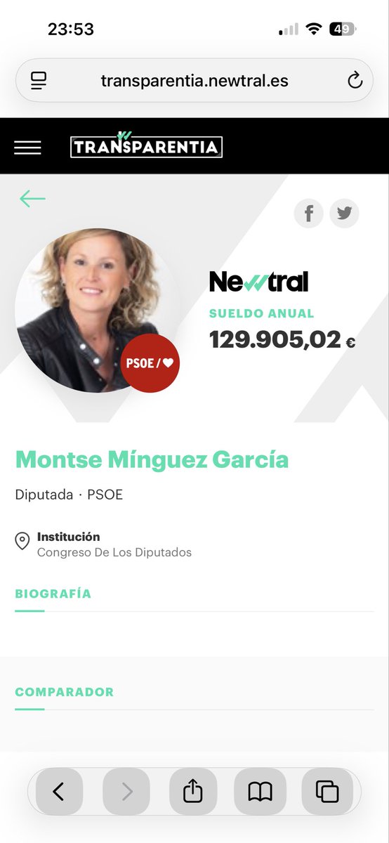 ignacio_fitz's tweet photo. @montseminguez Las razones por las que Montse aplaude lo que haga el One, aunque tarde un mes en crear el mando único porque está de vacaciones. https://t.co/ShM22opt0u