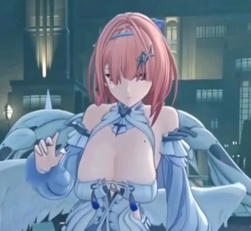 Maztor's tweet photo. @naxzed_it @froginprogress Ramielle if she was in ZZZ https://t.co/snENpLaUX8