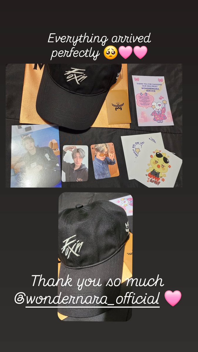 MingiSmile89's tweet photo. Thank you so much! 🥺🩷  had a great experience. Everything arrived safely. Thank you for your attentive service.  
#wondernaraservise #wondernaraseriviceproxy #kproxy #kaddy @Wondernara_twt https://t.co/ASNDfl5gck