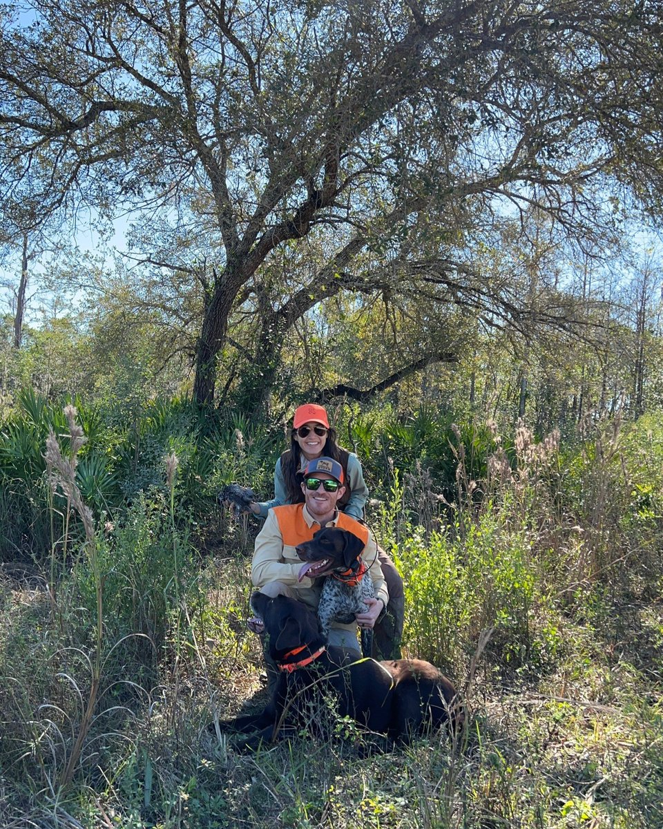 quail4ever's tweet photo. Jamie and Jesse Durham never set out to become dedicated quail hunters. Their journey started with a question on a first date and grew into a goal to hunt all six species of quail in the United States. Along the way, they discovered what makes chasing wild birds so addictive: learning habitat, following good dogs, exploring unfamiliar country, and earning every bird.

Listen now at the link below or wherever you get your podcasts. 
https://t.co/MXioxGmiei

On the Wing Podcast is proudly fueled by @ProPlan