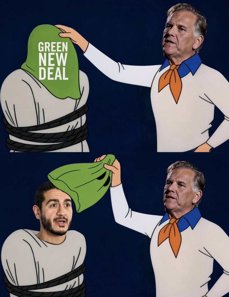 PatriotPostGirl's tweet photo. 2019 El-Sayed dirty deleted tweet: “I BELIEVE IN THE GREEN NEW DEAL” (five times, all caps)

Another 2019 El-Sayed dirty deleted tweet: “I’d love to see automakers announce that they support the #GreenNewDeal.” 

Also 2019 El-Sayed op/ed: “The struggle for the Green New Deal uplifts the struggle for racial justice.” 

2026 El Sayed with policy amnesia at the Jesse Watters interview: “Look, I’m not going to defend the Green New Deal.” 

The internet never forgets. 

https://t.co/ajfDjO9sGM
