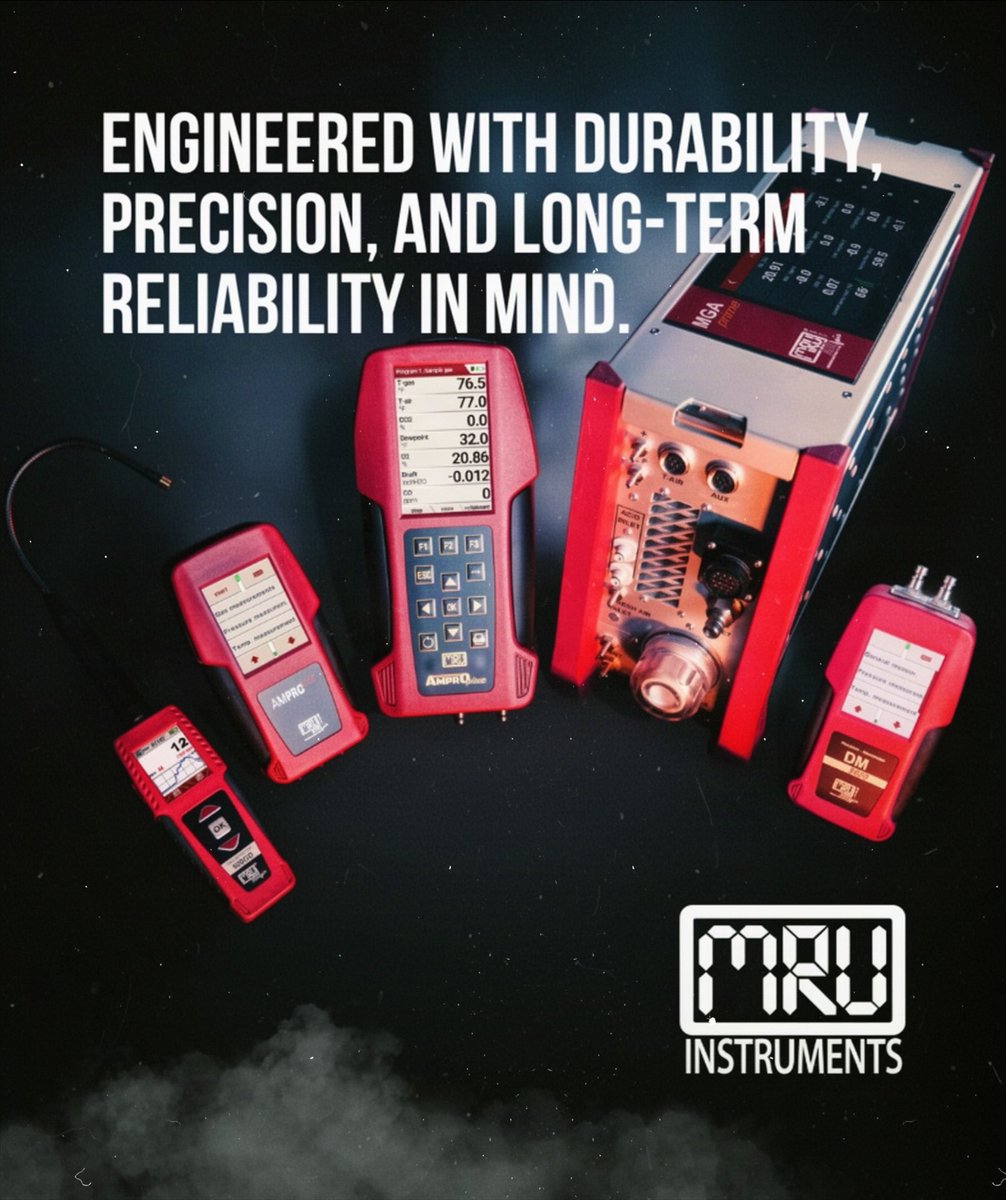 MRUInstruments's tweet photo. Built for the work that matters. From portable analyzers to advanced emission monitoring systems, MRU delivers precision, durability, and long-term reliability you can count on.

#MRUInstruments #GasAnalysis #EmissionMonitoring https://t.co/QgvUpKul1V