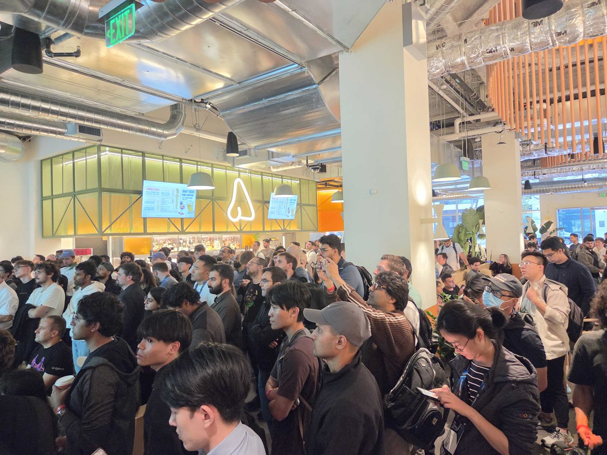 vllm_project's tweet photo. On Monday before the vLLM Conference, we co-hosted the vLLM x NVIDIA Dynamo meetup. We had room for 300 people and got 1,600 signups. Incredible turnout from this community. 🎉

Talks:
🔷 Zachary Xi and Zijing Liu (Inferact) talked about the State of vLLM and agentic serving in production
🔷 Harry Kim, Akshatha Kamath, and Anish Maddipoti (NVIDIA) talked about Dynamo and distributed serving

There were great conversations over food and drinks with people building across the inference stack, and a special focus on the vLLM and Dynamo relationship for production inference.

Thank you to @inferact and @NVIDIAAI for organizing! More meetups to come soon.