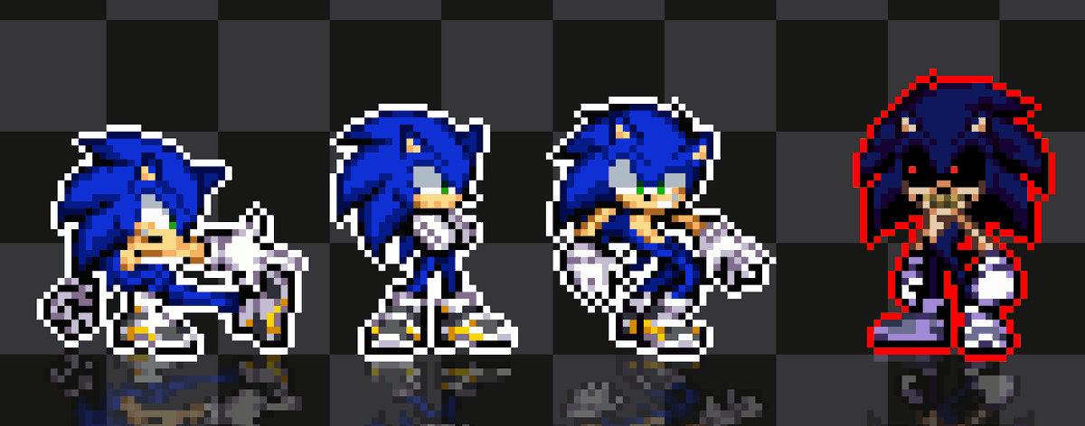 MKissume's tweet photo. Sonic stop with that shit, you are NOT the big X bro 😭

#pixelart #execommunity https://t.co/KV0rCxIjMr