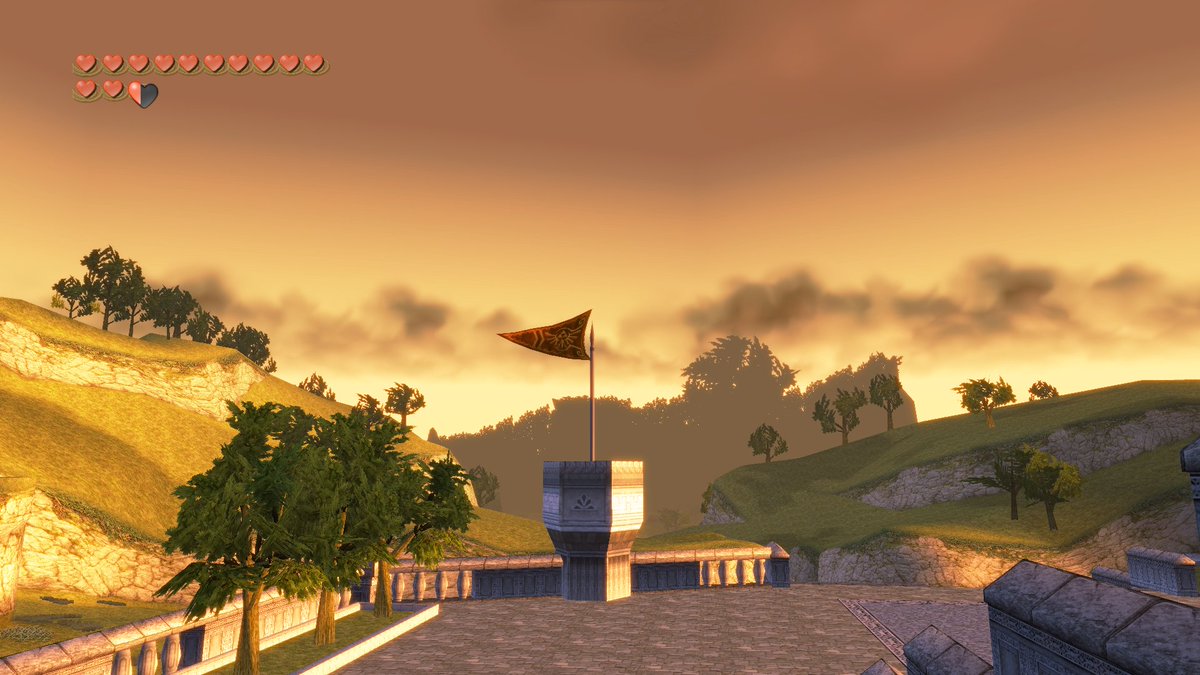 StarrySkyloft's tweet photo. Twilight Princess also has some good scenery! https://t.co/KVOsFQaeKE