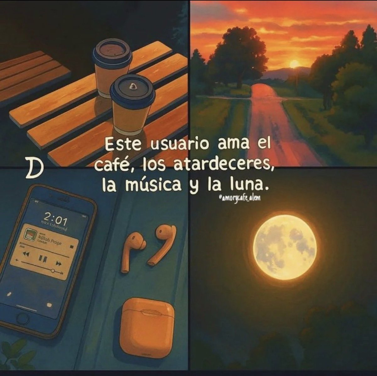 dragonfly0608's tweet photo. Amo ☕️🌄🎶🌕 https://t.co/7TuKvkpira