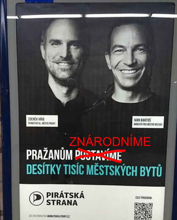 citarnyknihy's tweet photo. Pirati to je fakt matroš.
V Praze nic nepostavili, parkovné by zdražovali a nakonec vám i vaše byty a domy znárodní. https://t.co/EzUosS7Ryc