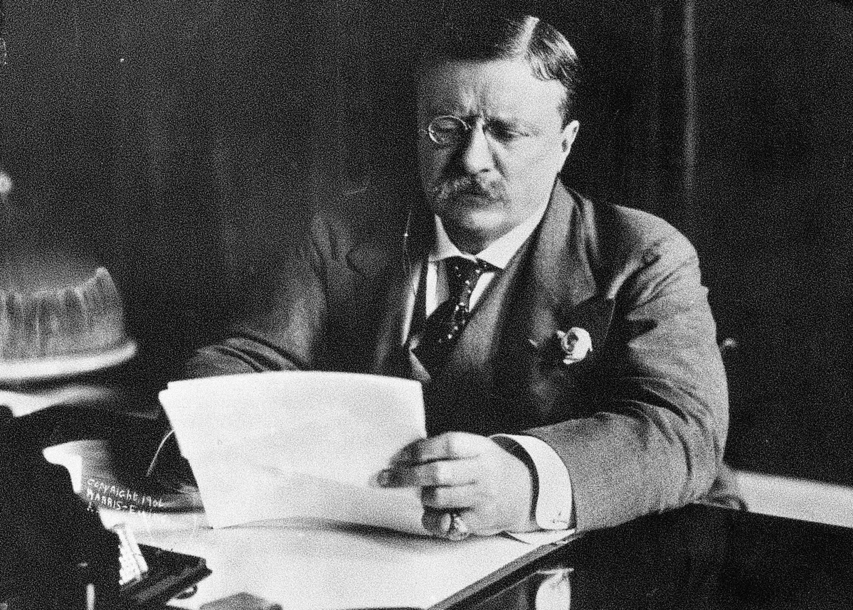 OldeWorldOrder's tweet photo. TEDDY ROOSEVELT: "A thorough knowledge of the Bible is worth more than a college education." https://t.co/Xo6FQ6j95G