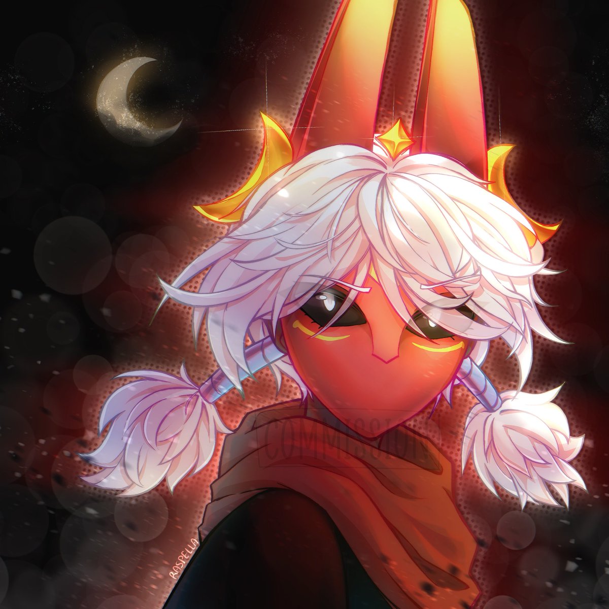 Raspella080's tweet photo. A headshot commission, I made ages ago, for a friend! Idk how to feel about it tbh… https://t.co/Cay4CDACjt