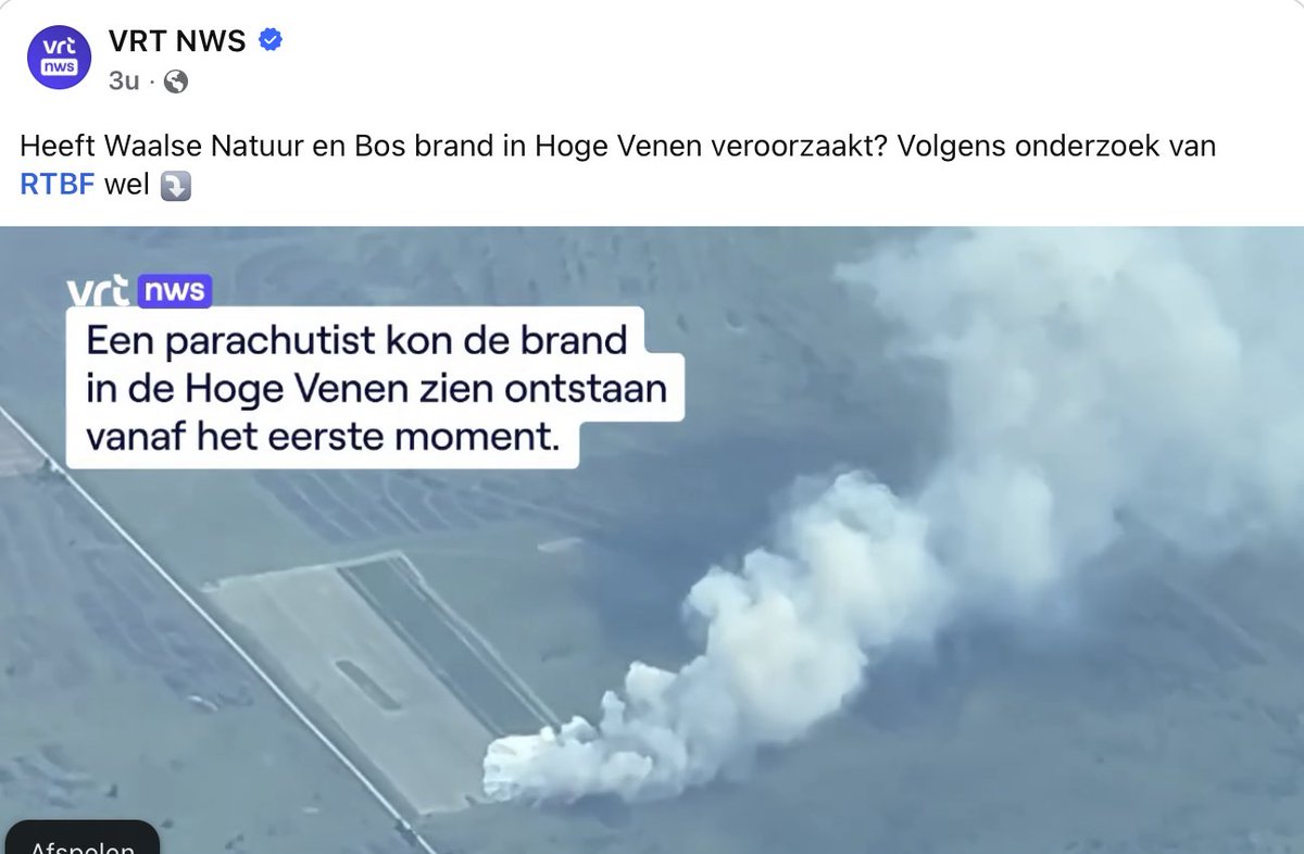 MichaelVerstrae's tweet photo. De tuinkabouters van het Waalse Natuur en Bos lijken zelf het vuur in de Hoge Venen in brand te hebben gestoken. Uitgerekend om de "biodiversiteit" te vergroten is de boel in de fik gevlogen.
In Duitsland hebben ze een behoorlijk stuk van hun economie naar de verdoemenis geholpen voor dit soort fratsen.
Klimaat?   Mon oeil!
https://t.co/2XVqcJe6qH