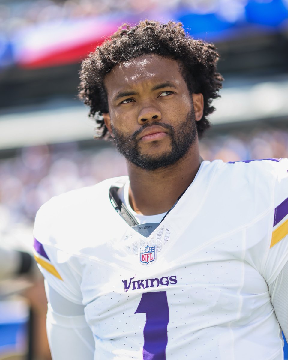 vikingzfanpage's tweet photo. #Vikings HOF Cris Carter says Kyler Murray is Kevin O’Connell’s best QB he’s been able to work with during his tenure in Minnesota. 

“His body of work is so much better than Sam (Darnold)… Kyler is so much better. When he got Kirk Cousins, Kyler’s better than him.”

(Via @InsideFBShow)
