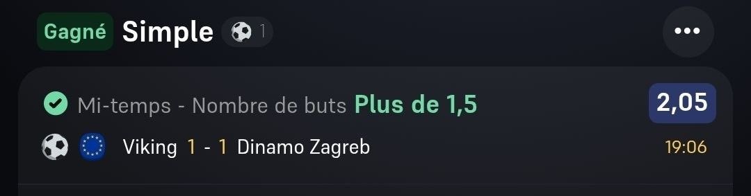 makram93i's tweet photo. @cocofunbet5star

🔥 COCO BET — 2 PICKS, 2 WINNERS ✅

⚽ Newcastle 🆚 West Bromwich
🎯 WBA +0.5 Goal — 1st Half
💰 Odds: 2.50 ✅

⚽ Viking 🆚 Dinamo Zagreb
🎯 Over 1.5 Goals — 1st Half
💰 Odds: 2.05 ✅

🎯 2/2 CASHED
🔥 Big odds. Clean execution.
💸

#CocoBet #FootballBetting https://t.co/OYRDfQ0FD2
