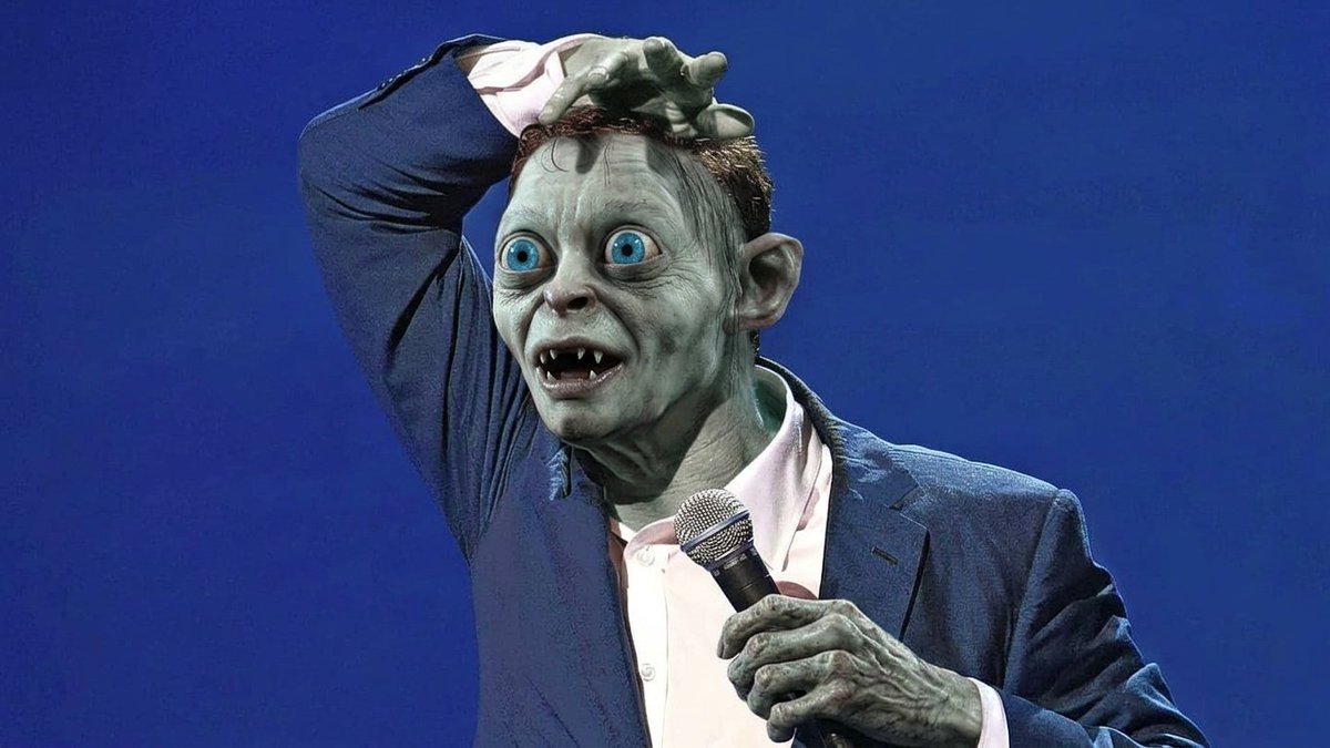 Rigarray's tweet photo. @philhaigh_ A cross between Lee Evans and Gollum https://t.co/g6HoiX4uxY