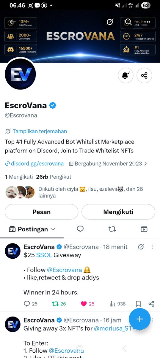 zennpay's tweet photo. @Escrovana Thank you

6kPZG3ug5gCffyMMiyRJ3ZJcQna13jqmMeA3vijwuAdj https://t.co/lPCYYinIcF