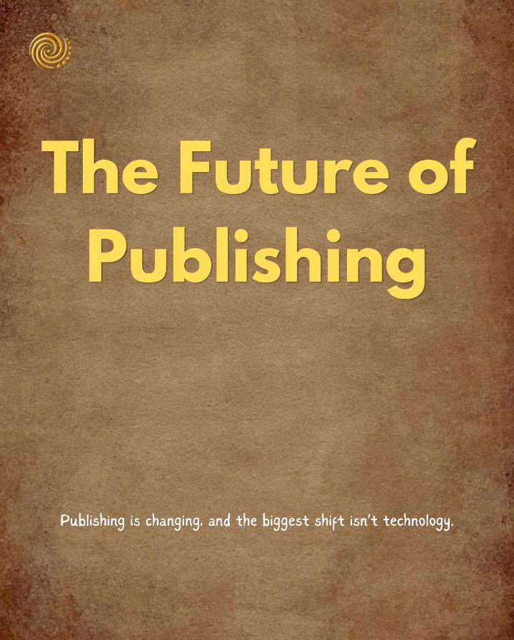 AeonsMedia's tweet photo. Publishing used to be about getting through the right doors.

Now, creators can build the door, the audience, and the platform themselves.

But greater access comes with a greater challenge: being worth discovering.

The future of publishing won’t belong only to those who can write. It will belong to those who can turn ideas into bodies of work, build trust around them, and make those ideas travel.

Your next great idea might not belong in just one book.

It might be the beginning of something much bigger.

What are you building from your ideas?
