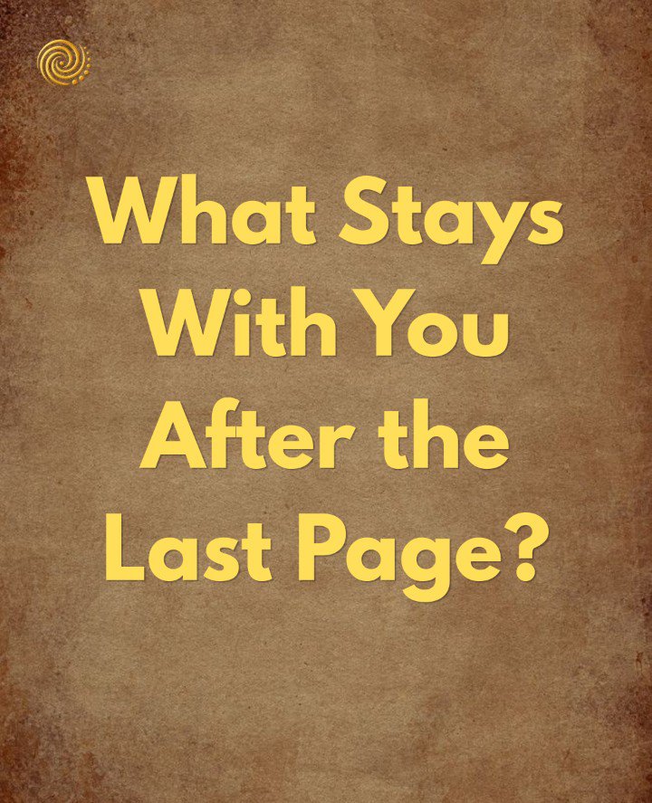 AeonsMedia's tweet photo. A book doesn’t always end when you reach the last page.

Sometimes, the real story begins with what the pages leave behind a question you can’t stop thinking about, an idea that changes how you see something, or a feeling that stays long after you close the book.

The last page may be the end of the book.
It doesn’t have to be the end of the conversation.

What’s a book you’re still thinking about long after finishing it?

#publishing #books #readers #writers #storytelling #bookcommunity #aeonsmc