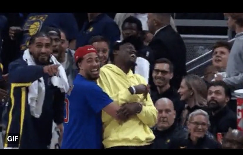 Hoosiers1812's tweet photo. @99SevenNY @Fullcourtpass Pacers own you bitch boy !!! https://t.co/ZJnDbK9eOO