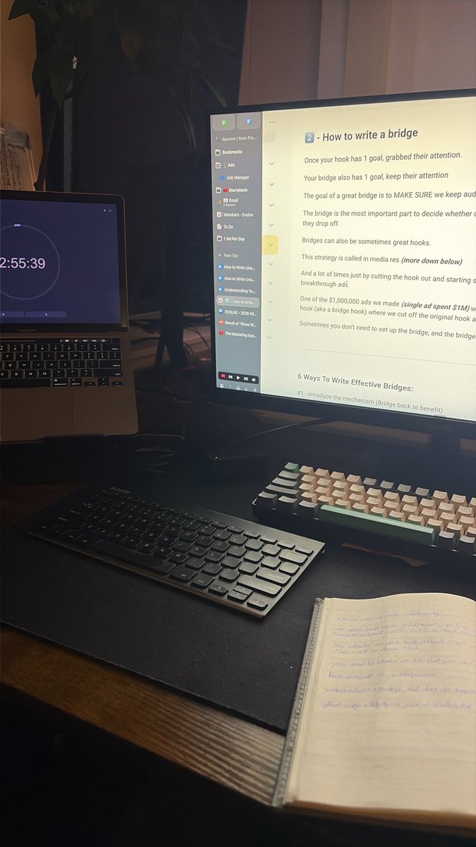 shlomofx's tweet photo. 1 am at night right now. Writing the start out of my native ad and actually understanding what and how and not just copy pasting from claude. Insha Allah end of this year 100k month. https://t.co/9baaDd5h28