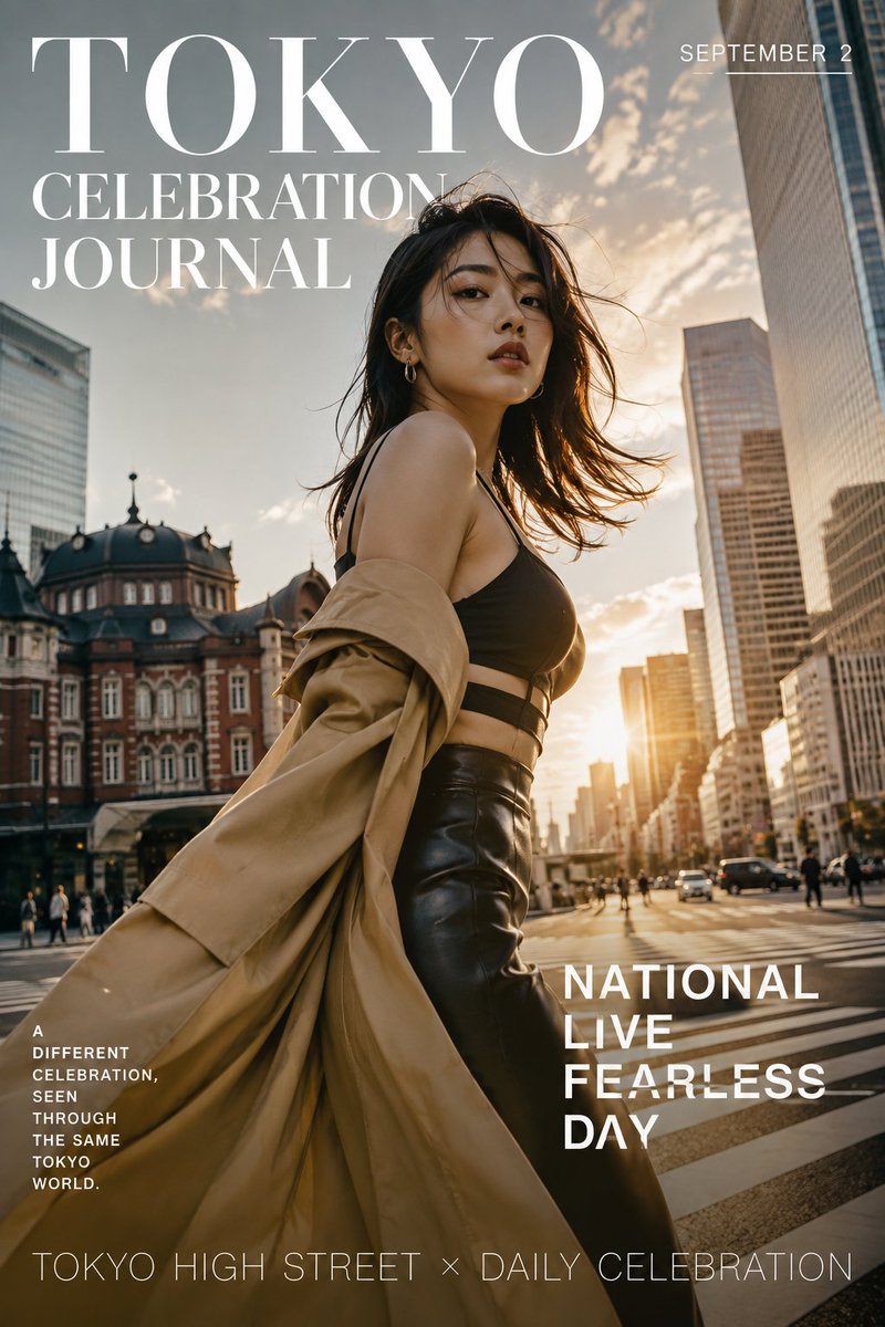 mc_norikawa's tweet photo. September 2 — National Live Fearless Day | Tokyo Celebration Journal
#TokyoCelebrationJournal #TCJ https://t.co/8Qlv8SBtw6