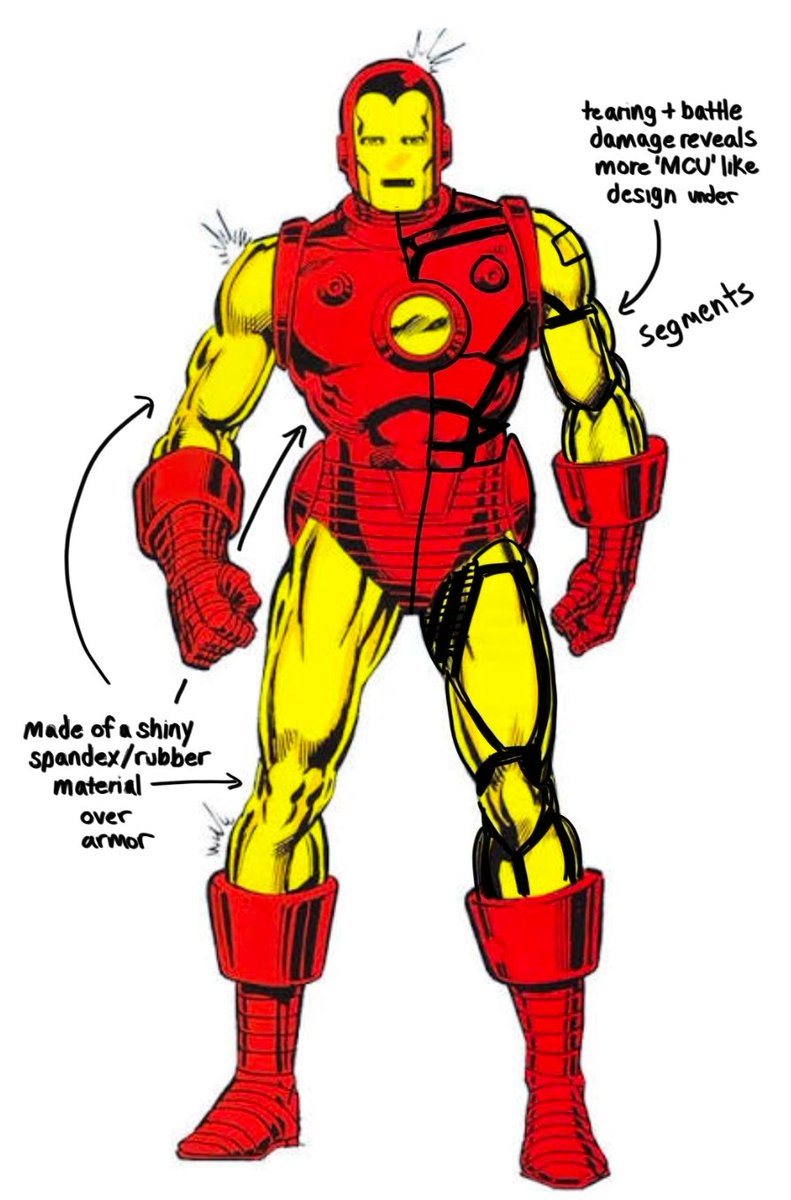 sensible_dude2's tweet photo. Idea for a comic accurate Iron Man https://t.co/v9aif4v5L3