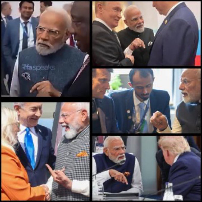 ChekrishnaCk's tweet photo. Finger diplomacy 👆👇👈☝️ https://t.co/aMuQGZYPIM