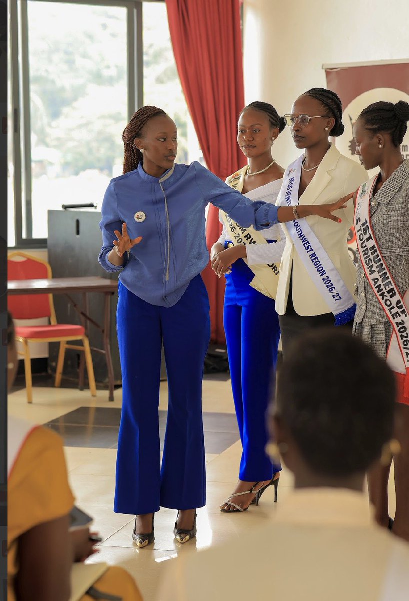 zakialucky11's tweet photo. One of the greatest privileges of mentorship is watching young women discover abilities they did not know they possessed.

Courtesy @misstourismUga https://t.co/1FtGvgqlC4