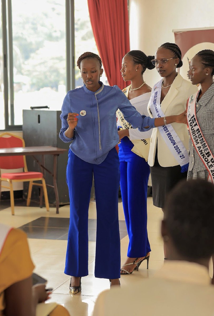 zakialucky11's tweet photo. One of the greatest privileges of mentorship is watching young women discover abilities they did not know they possessed.

Courtesy @misstourismUga https://t.co/1FtGvgqlC4