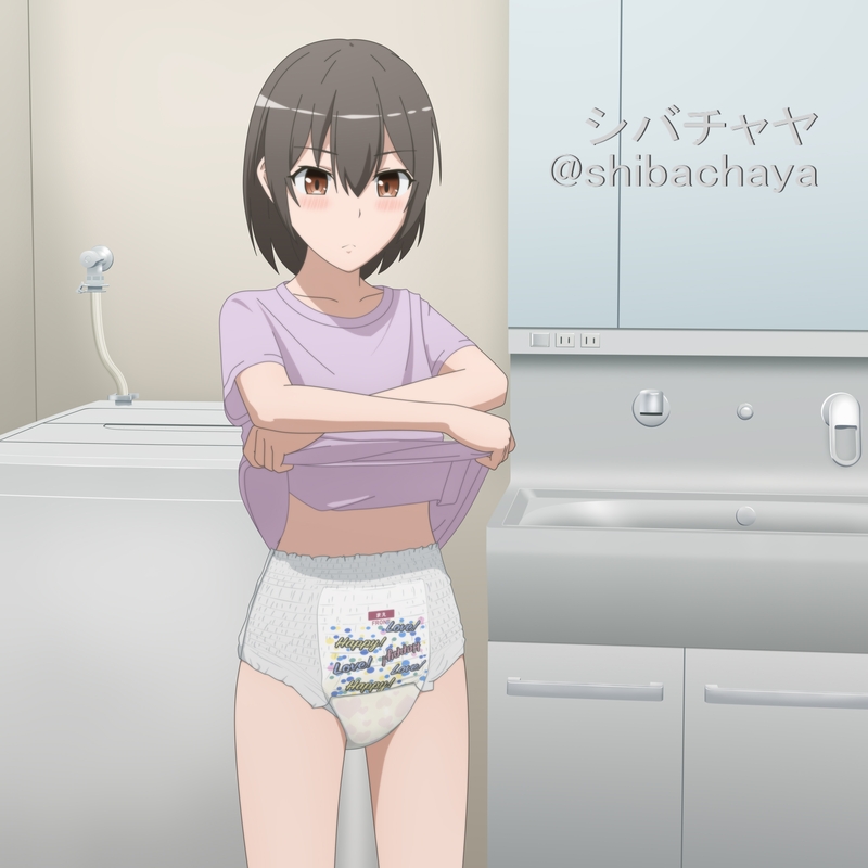 shibachaya's tweet photo. FANBOXとFantia更新しました。
おむつしててよかった

#おむつ #オムツ #diaper https://t.co/LeljtznALe