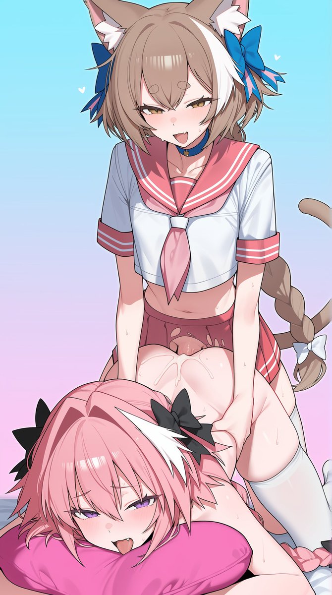 pelipellansfw's tweet photo. Astolfo x Felix
#FateApocrypha #Astolfo #アストルフォ #FelixArgyle #フェリックス https://t.co/niuCwJscF7