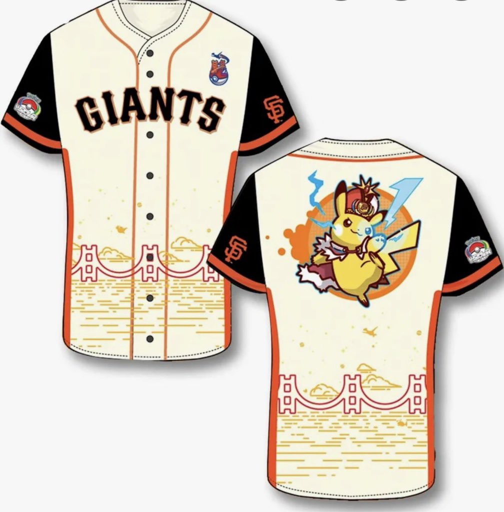 Neroshiny93's tweet photo. There is no size for me, so I’m selling the giants shirt, dm me your offers 

#PokemonWorlds
#PokemonXP
#Giants https://t.co/Xrn3g7ht0u