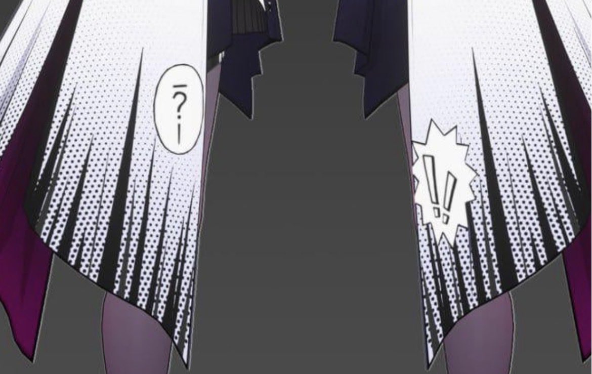 RocketFurbobo's tweet photo. @TheElating @NxbTrade @StarRailNewsBR3 It isn’t cus i haven’t seen anyone else say she looks like a teacher/normal person her hair and coat look like they’re from a manga panel and somehow thats normal? Here is a manga panel i found on google for reference, has the same dots nihilux does, normal people don’t have that https://t.co/dNccuOwbBq