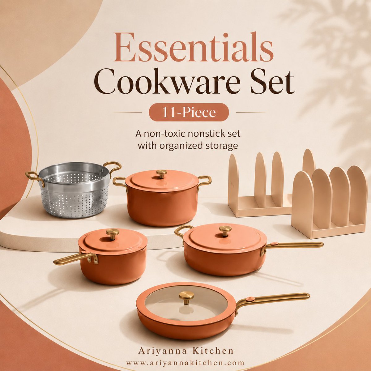 AriyannaKitchen's tweet photo. A complete kitchen upgrade in one set. 🍳

The Our Place Essentials 11-Piece Cookware Set combines ceramic nonstick performance, versatile pieces, and space-saving storage.

🌐 https://t.co/EbYASlK5NJ

#OurPlace #Cookware #KitchenGoals #KitchenEssentials #HomeChef #AriyannaKitchen