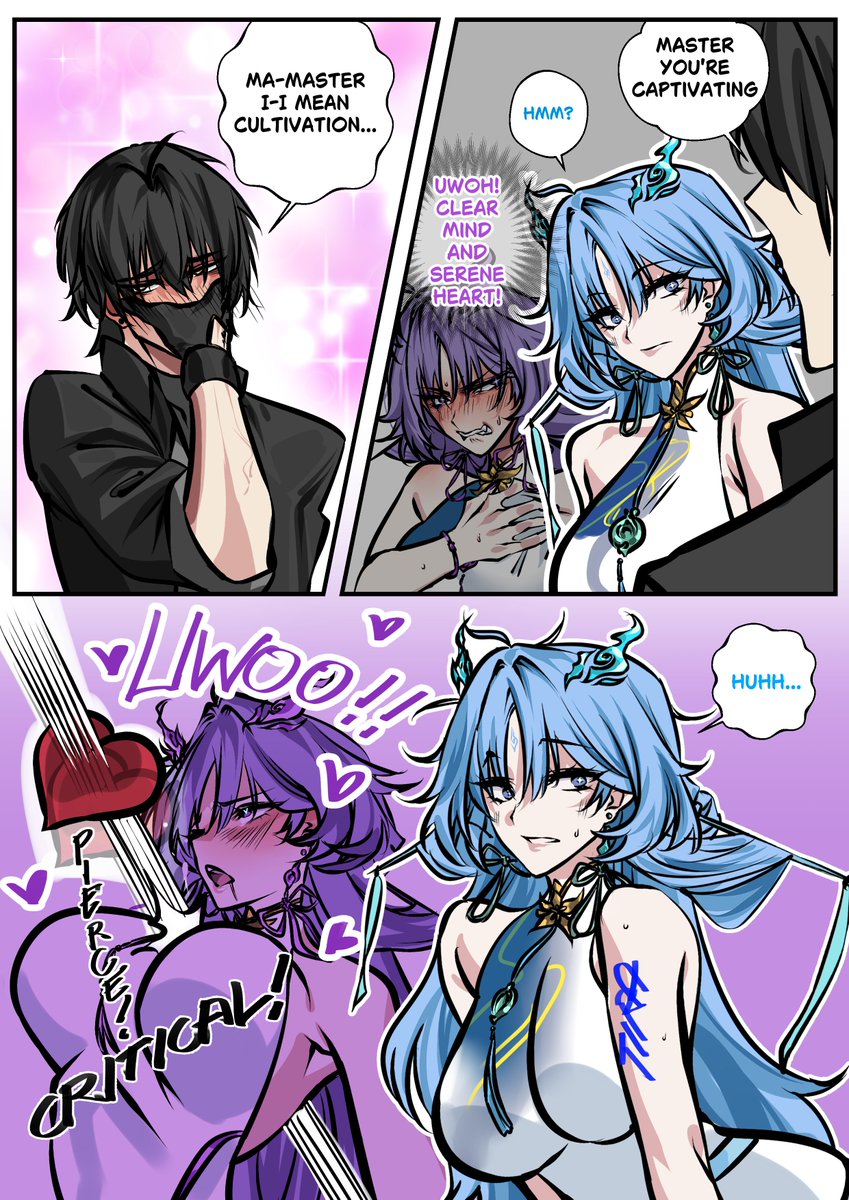 TIIRAMIIISU2's tweet photo. Qingxiao's inner demon. 
#WuWa https://t.co/aaccCoiqqg
