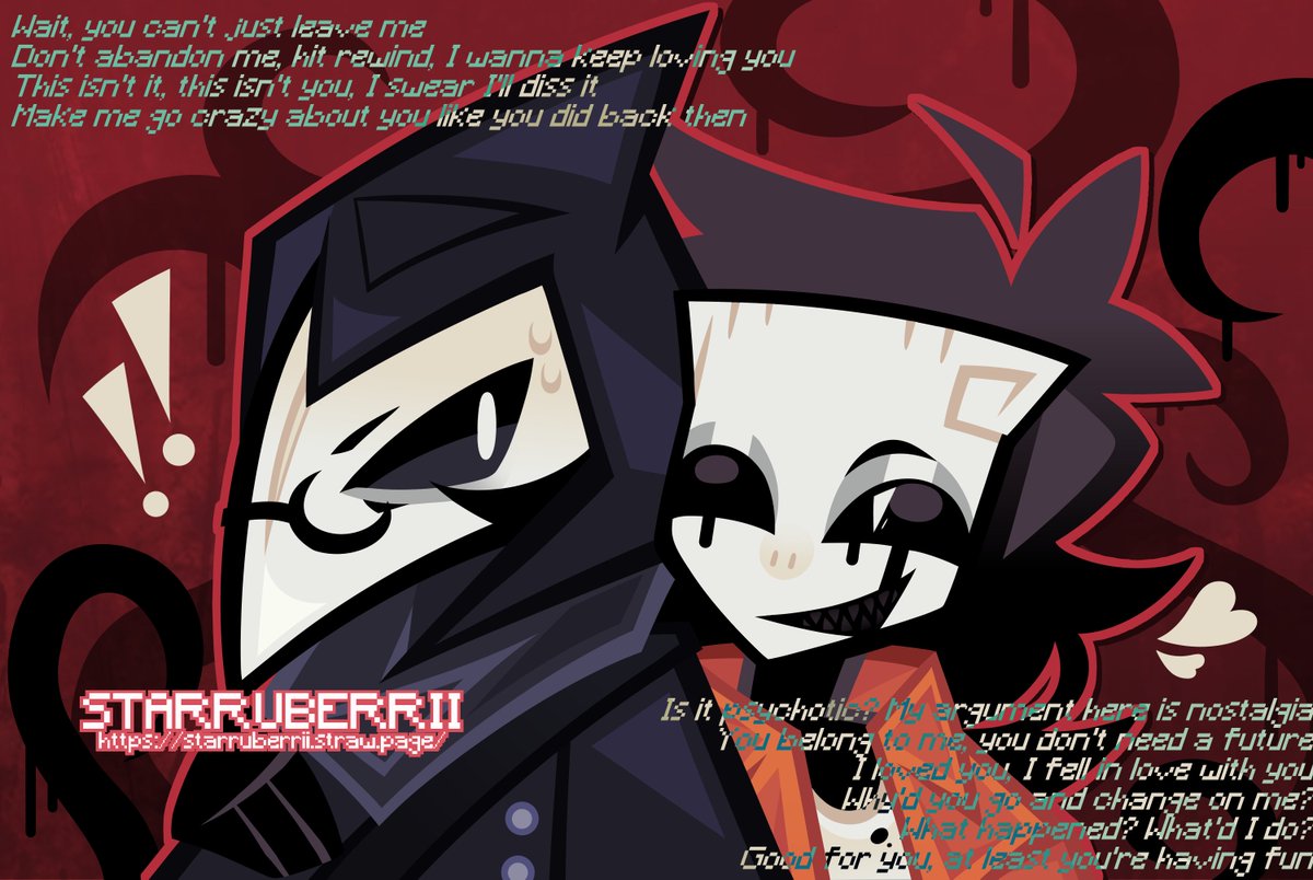 starruberrii's tweet photo. MY SECOND PROUDEST PLAGUEMASK DRAWING!!! The lyrics are from Stuckmoth by DECO*27 (I had to look at the wiki for the english translation)
#art #aritst #digitalart #scp #fanart https://t.co/eFtcbMmM9C