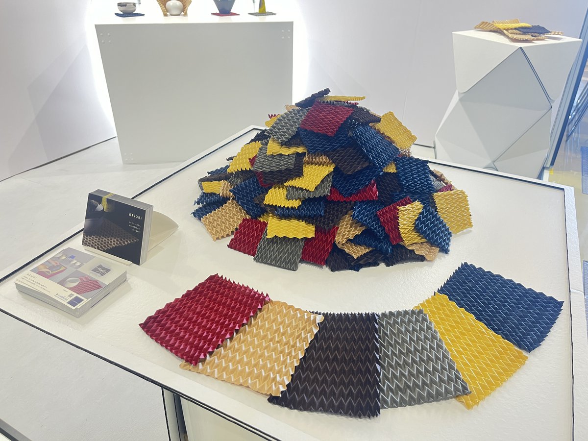 teamOUTSENSE's tweet photo. 「第20回 LIFE×DESIGN」に、
折り加工による立体装飾サービス「#SORIORI」、
川上産業様と共同開発した新しい緩衝材「#ORiORi」を出展いたします!
ぜひご来場ください。
展示詳細→https://t.co/5OmGMeacq1
会期:9/2(水)〜9/4(金)
#ギフト・ショー #giftshow #OUTSENSE https://t.co/QHXACQ6fg5