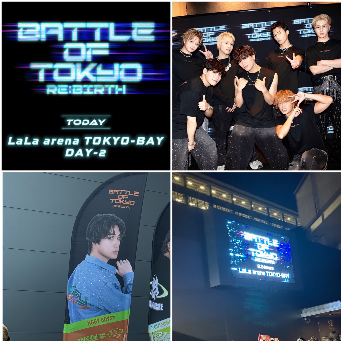 218te_second's tweet photo. 映画の舞台挨拶からBOTと
ただ疲れて←
こちらに全然来れなかった💦
BOTは初日はチケット���れずガチャ回しに行き(souldout早くて行って良かった)2日目 直販で取った話題wの4階18列目🫪そして4日目はまさか撮影会当たりでびっくり🫠BALLY'SなのにPASIONを見ず席を立つ😭

#BATTLEOFTOKYO_REBIRTH https://t.co/7IsjNW82rp
