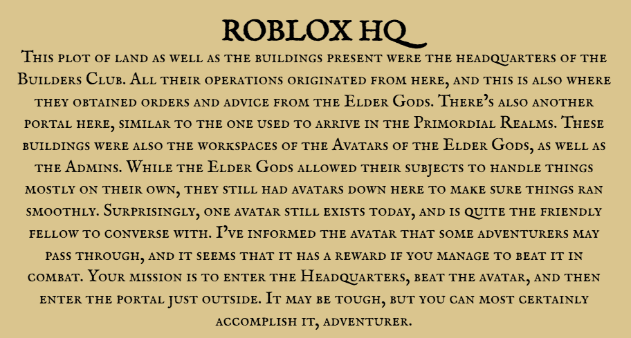 Tarmancer's tweet photo. #periastronstarsrpg Excerpt #284 from The Tarmancer's Notes: "Roblox HQ" https://t.co/rNGn1jukZO