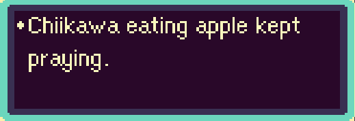 _RouteVenus_'s tweet photo. 87. Earthbound

Chiikawa eating apple kept praying ❤️❤️ https://t.co/wdDabrxgfL