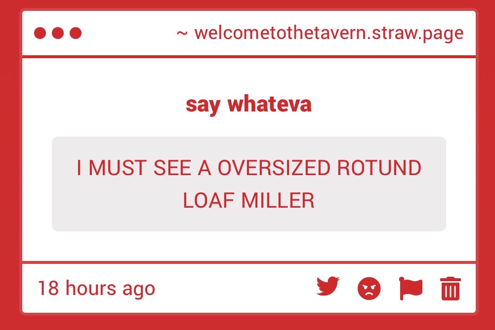 Millerisgreat's tweet photo. //tis but a round loafer ❤️ https://t.co/hNopEnzyEU