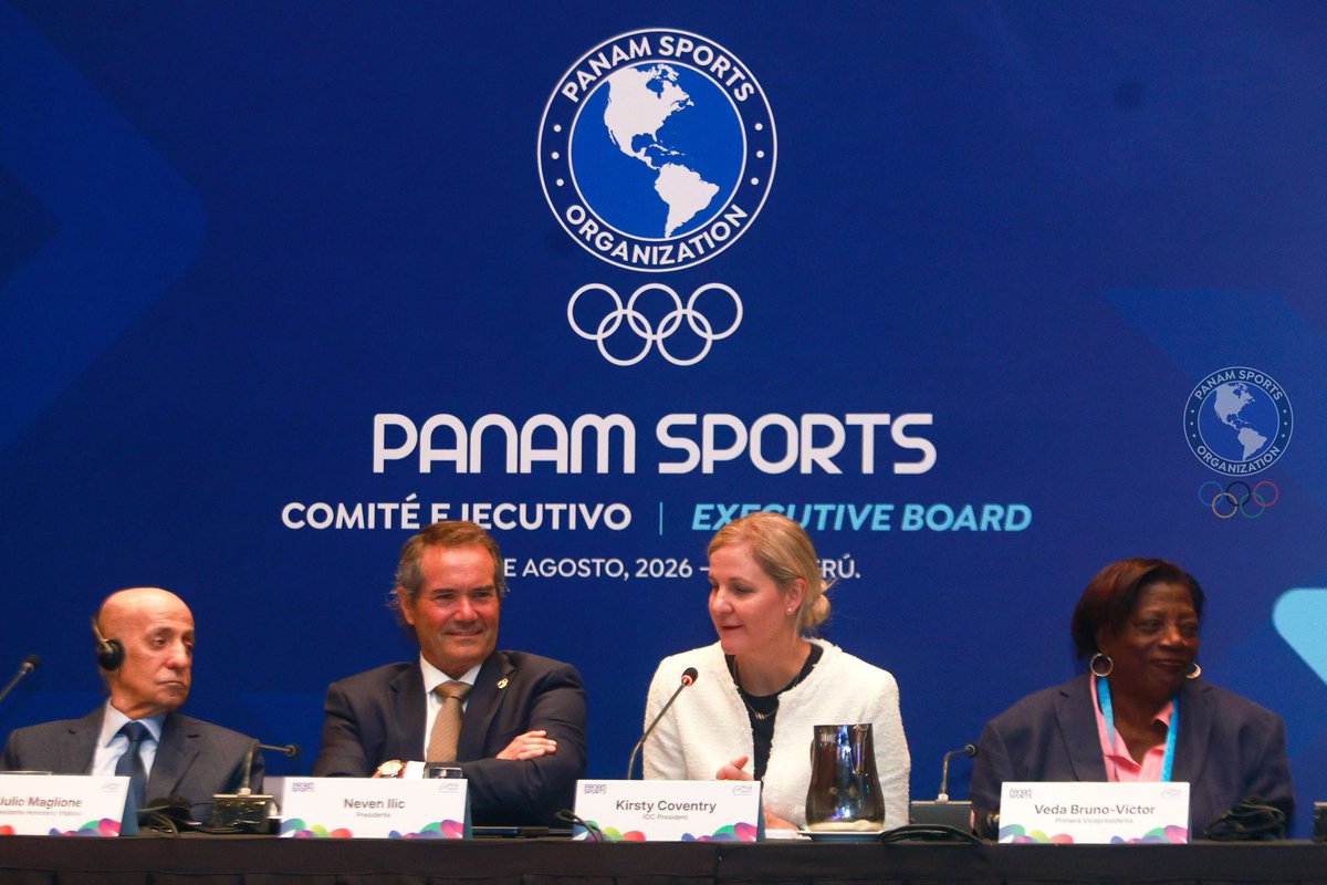 judomaria's tweet photo. Muy especial también recibir en Lima a Kirsty Coventry, presidenta del Comité Olímpico Internacional, en un momento tan importante para nuestro país rumbo a Lima 2027.

¡Seguimos! 🙌 https://t.co/8MjNUH1VYz