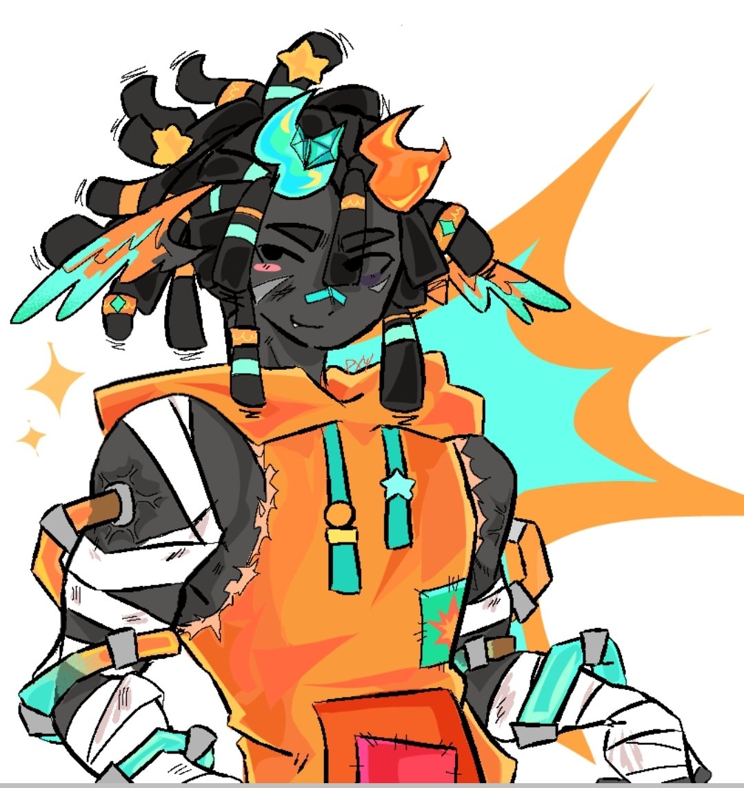 PXY_01X's tweet photo. Coil! He's lowkirkgenuinely fun to draw when I feel like it #phighting #phightingart https://t.co/LAOcwjLz6g