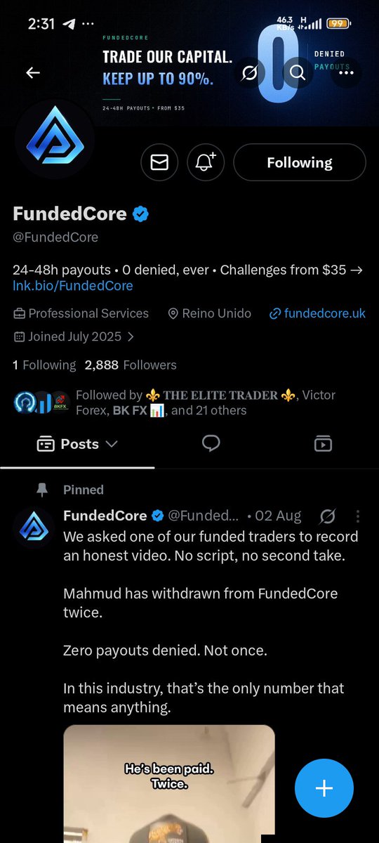 Alexandra8448's tweet photo. @GabriGarcia_FC @FundedCore All done https://t.co/KcV5LQSUZ4