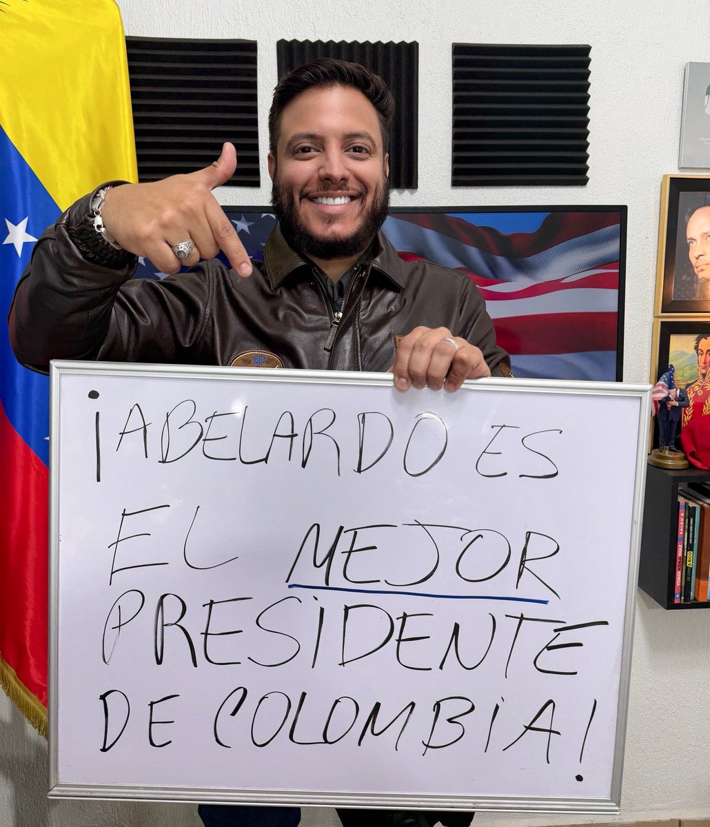 eduardomenoni's tweet photo. ¿ Cuántos más están FIRMES POR LA PATRIA y con el Presidente @ABDELAESPRIELLA ? 🇨🇴 https://t.co/6EkhkJUV8s