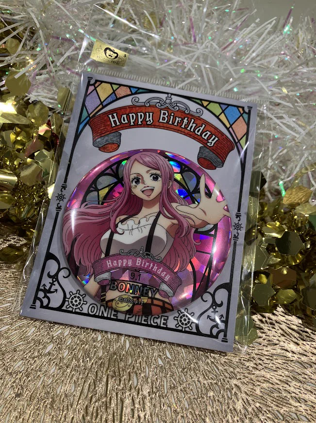 HBD ステンドグラス風ホログラムプレート＆アクリルスタンド ボニー
